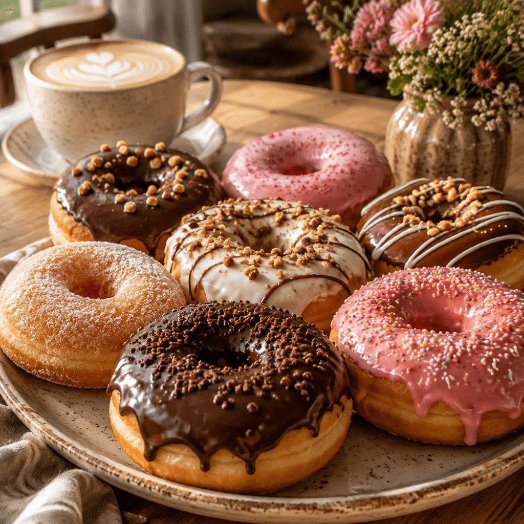 تصویر غذای دونات