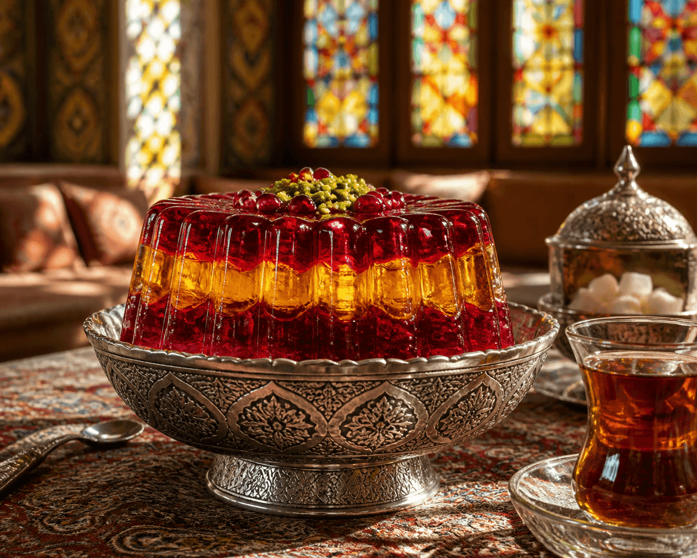 تصویر غذای ژله