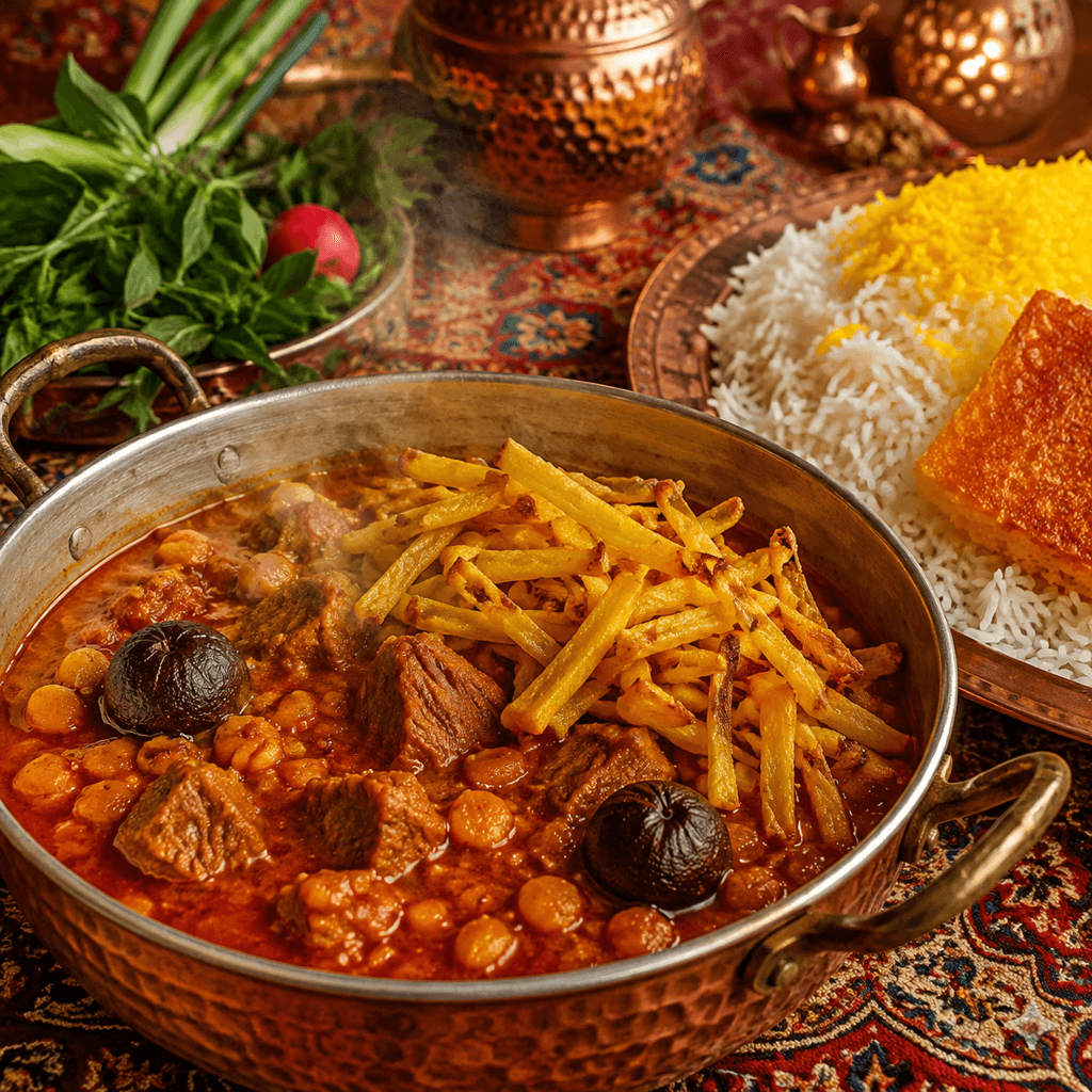 تصویر غذای خورشت قیمه