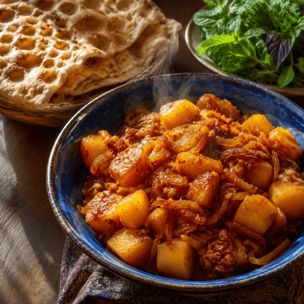 تصویر غذای دوپیازه